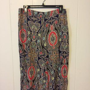 Forever 21 Printed Flowy Palazzo Pants